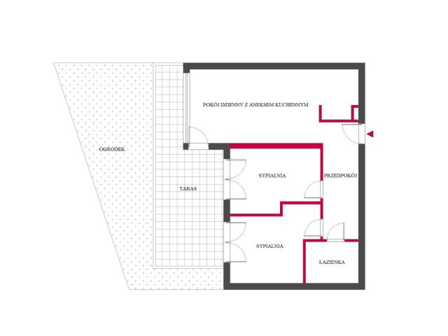 Mieszkanie 3-pokojowe Opole Półwieś, ul. 10 Sudeckiej Dywizji Zmechanizowanej. Zdjęcie 13