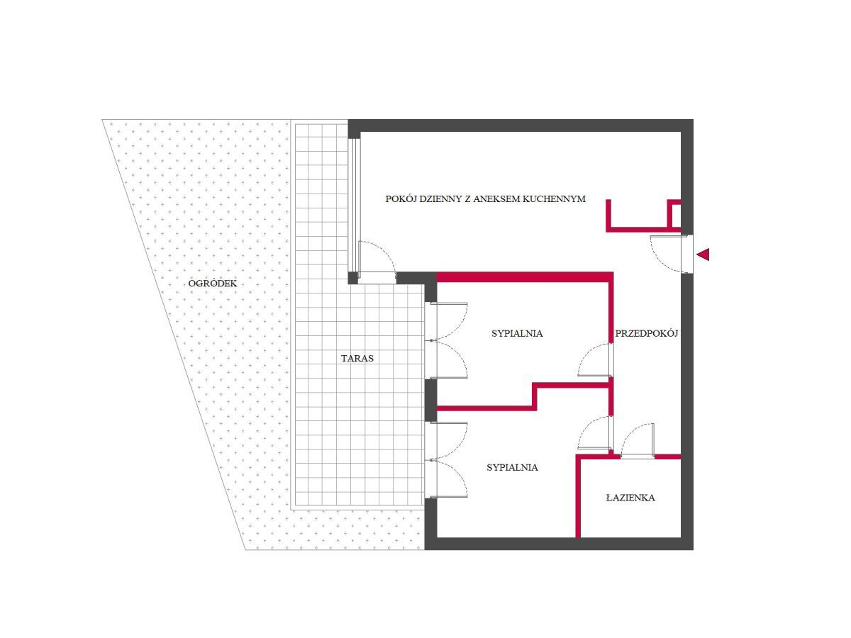 Mieszkanie 3-pokojowe Opole Półwieś, ul. 10 Sudeckiej Dywizji Zmechanizowanej. Zdjęcie 13