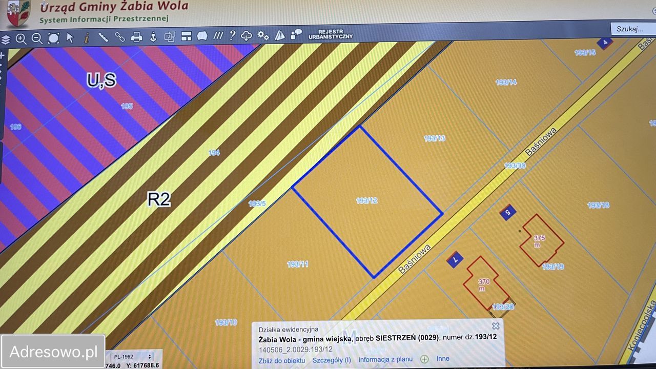 Działka budowlana Siestrzeń. Zdjęcie 4
