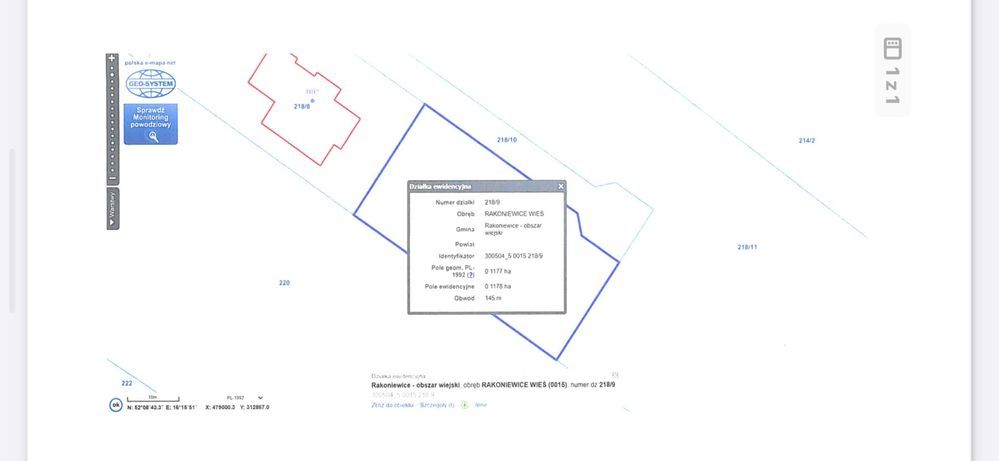 Działka budowlana Rakoniewice. Zdjęcie 2