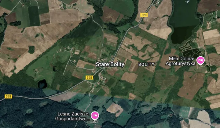 Działka rolna Stare Bolity