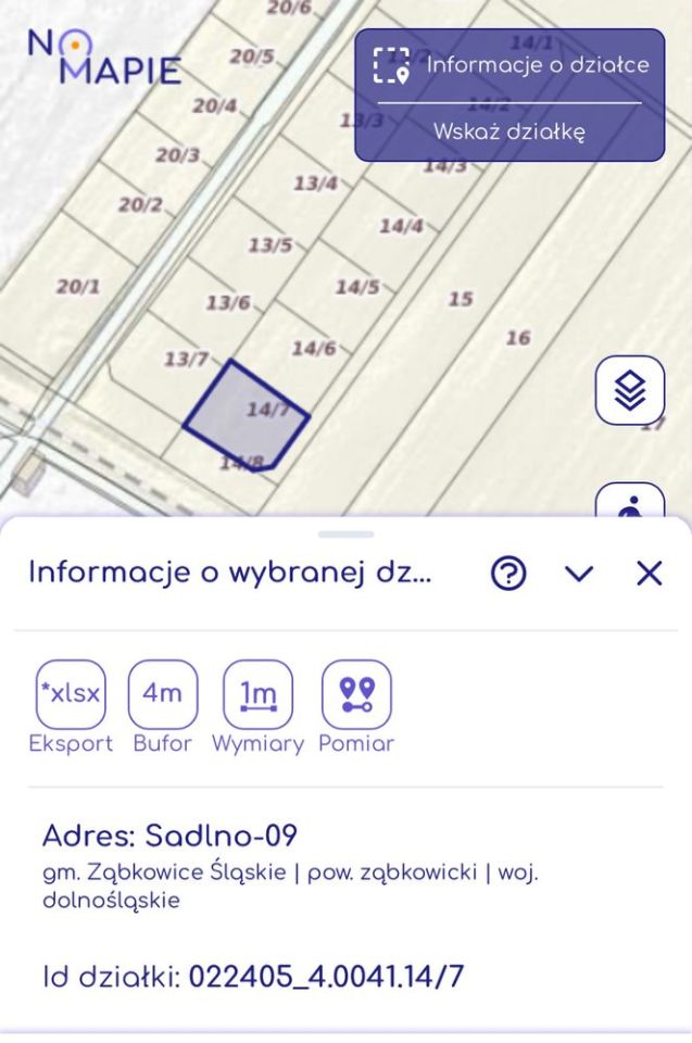 Działka budowlana Ząbkowice Śląskie Sadlno, ul. Polna. Zdjęcie 2