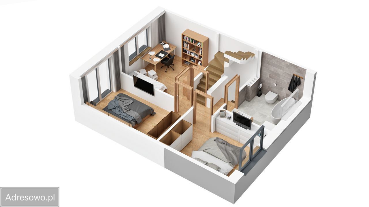 dom szeregowy, 5 pokoi Radzymin, ul. Sybiraków. Zdjęcie 3