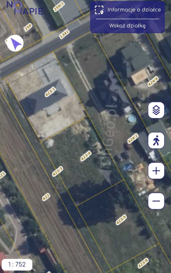 Działka budowlana Gołąbek. Zdjęcie 4