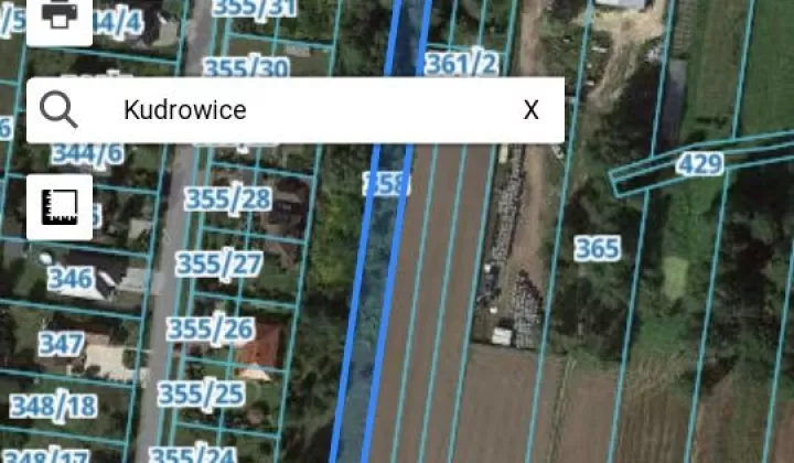 Działka rolno-budowlana Kudrowice