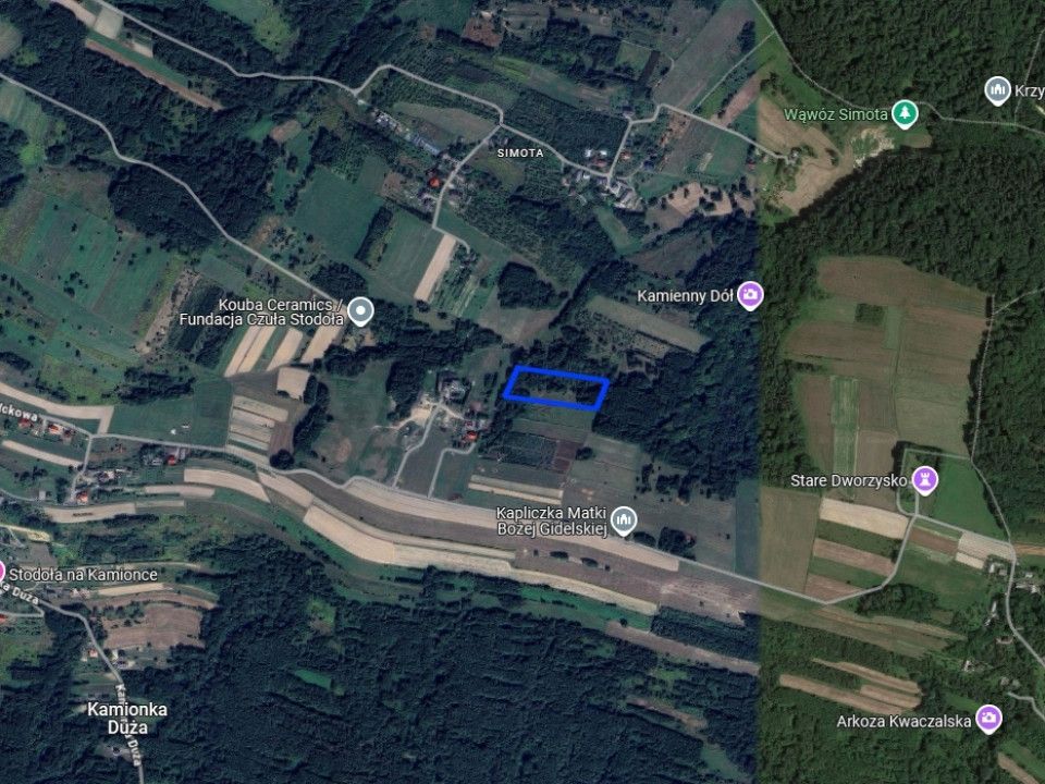 Działka rolna Kwaczała Kamionka Duża, ul. Widokowa. Zdjęcie 4