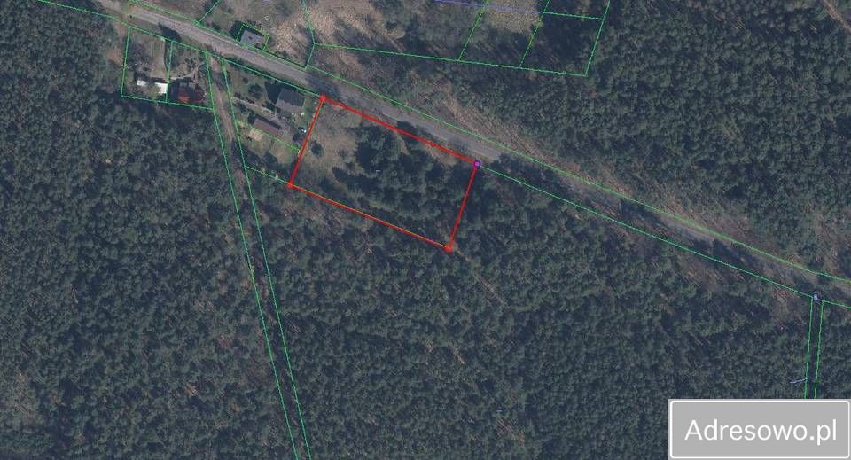 Działka budowlana Krzesin. Zdjęcie 4