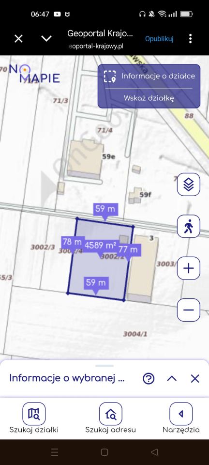 Działka inwestycyjna Ryki, ul. Brzozowa. Zdjęcie 1