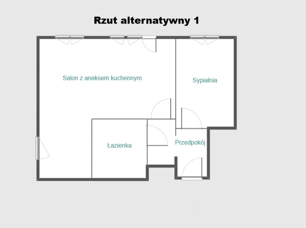 Mieszkanie 2-pokojowe Rzeszów, ul. Henryka Sienkiewicza. Zdjęcie 12