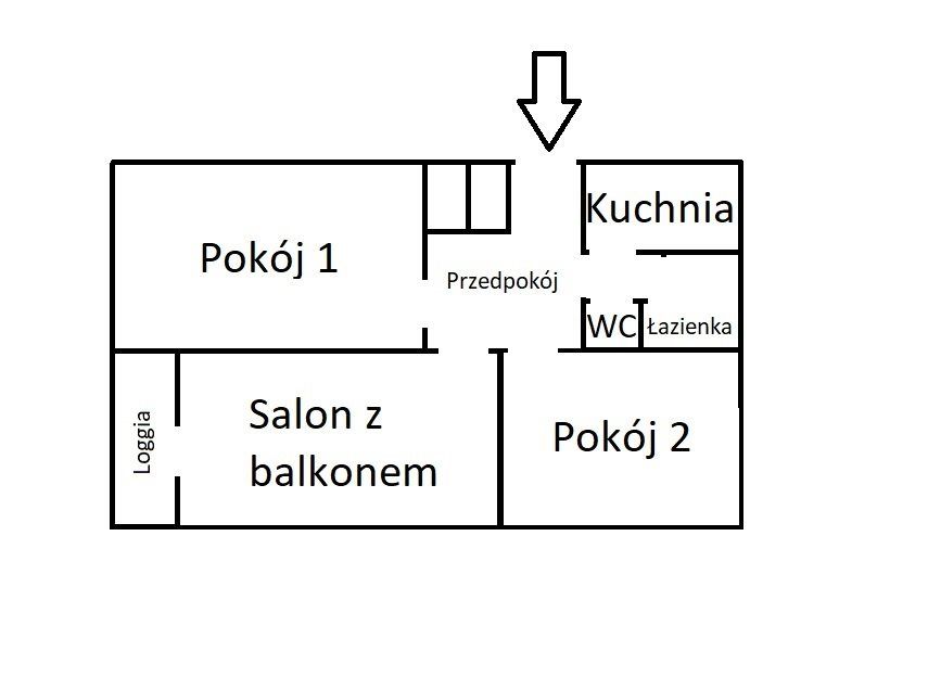 Mieszkanie 3-pokojowe Krynica-Zdrój, ul. ks. Jerzego Popiełuszki. Zdjęcie 12