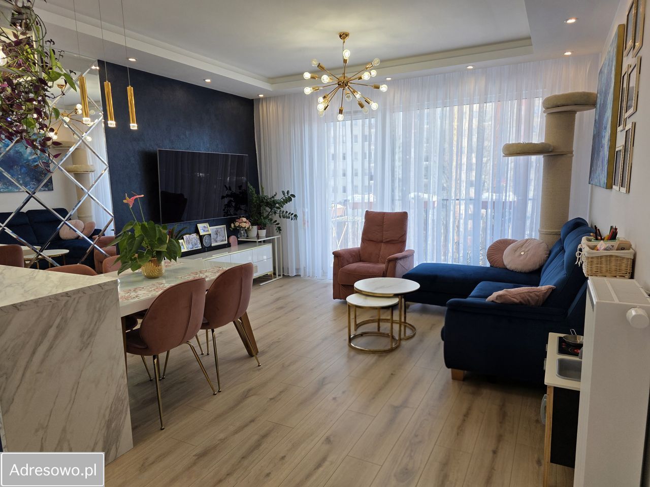 Mieszkanie 3-pokojowe Olsztyn Kormoran, ul. Wincentego Pstrowskiego