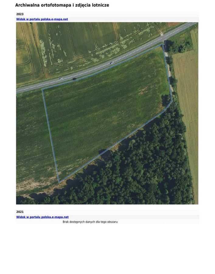 Działka inwestycyjna Niewiesze. Zdjęcie 8