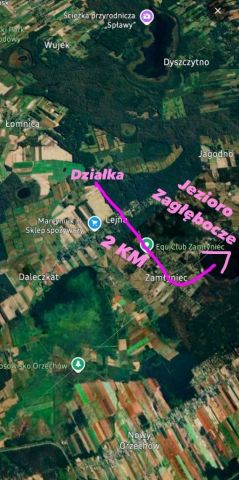 Działka rekreacyjna Lejno. Zdjęcie 1