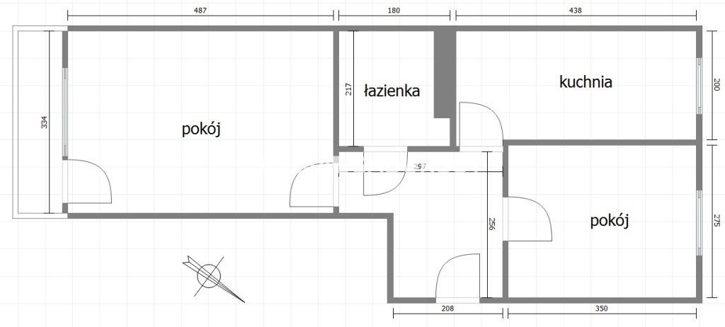 Mieszkanie 2-pokojowe Kraków Wzgórza Krzesławickie, os. Na Stoku. Zdjęcie 14