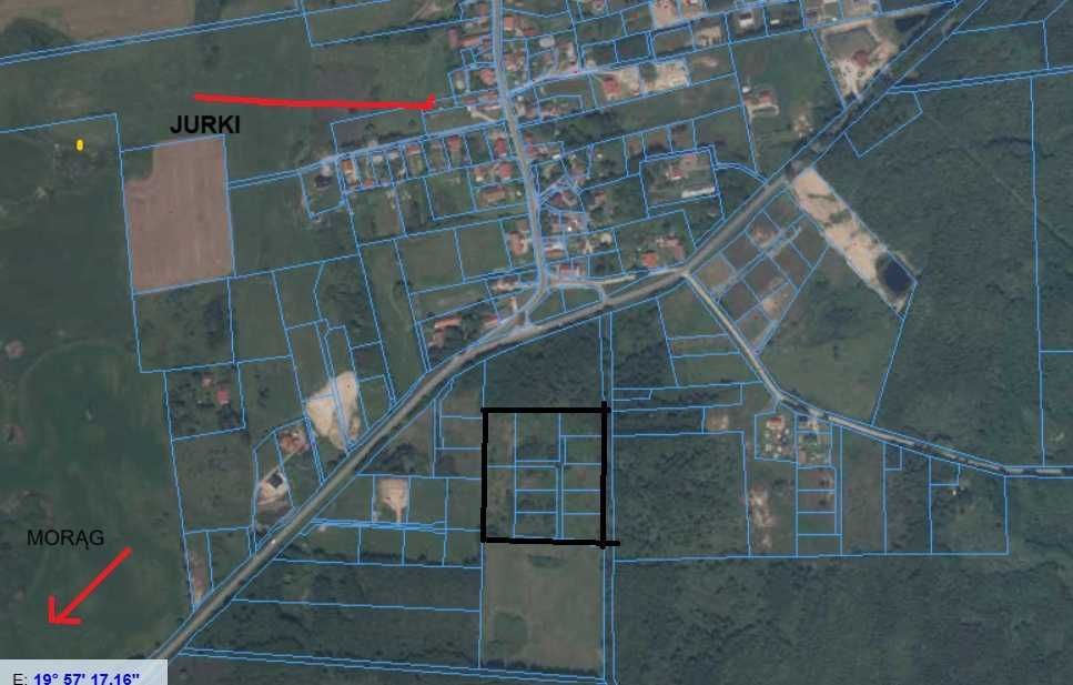 Działka budowlana Jurki. Zdjęcie 3