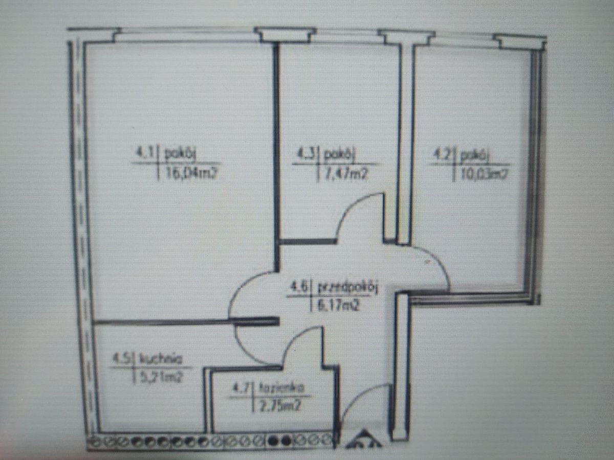 Mieszkanie 3-pokojowe Kraków Grzegórzki, ul. Bajeczna. Zdjęcie 9