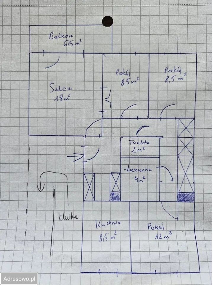 Mieszkanie 4-pokojowe Lublin LSM, ul. Jana Sawy. Zdjęcie 14
