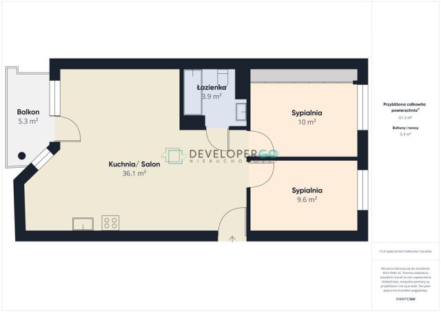 Mieszkanie 3-pokojowe Białystok Wygoda, ul. 42 Pułku Piechoty. Zdjęcie 15