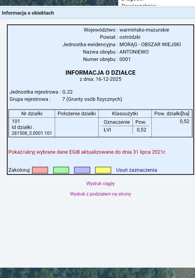 Działka rolna Antoniewo. Zdjęcie 2