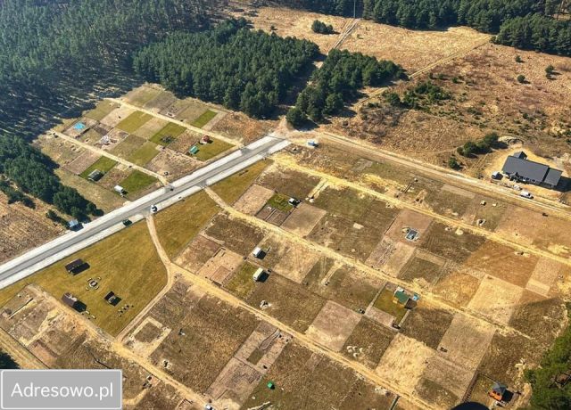 Działka budowlana Zielona Góra Chynów, ul. Rowerzystów. Zdjęcie 1