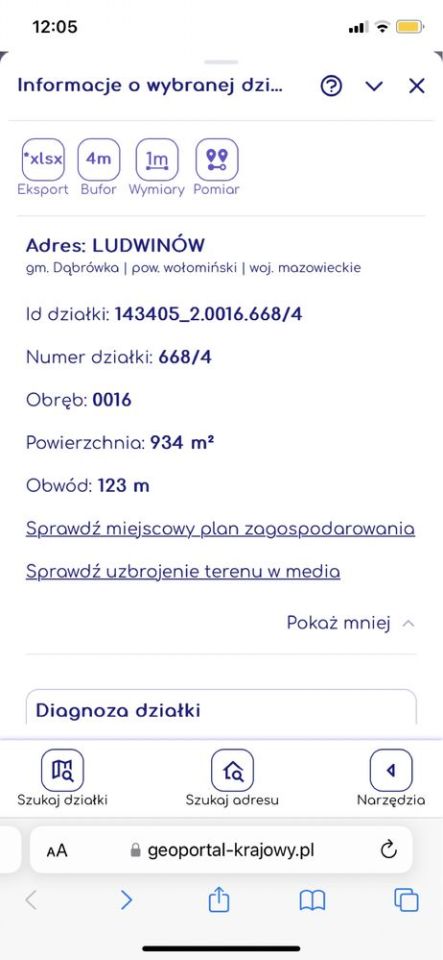 Działka budowlana Ludwinów. Zdjęcie 6