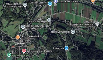 Działka budowlana Laskowa Rozpite, Rozpite