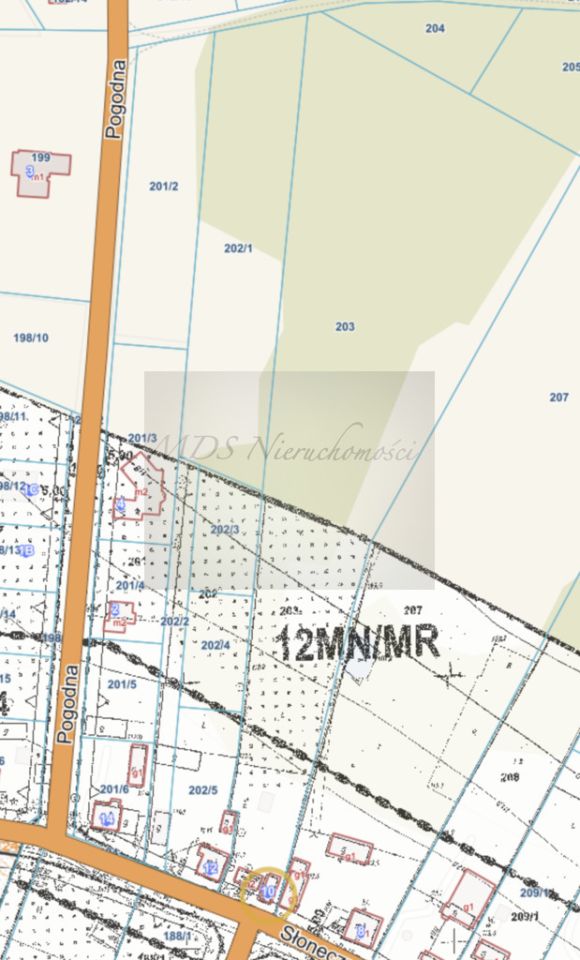 Działka budowlana Sierzchów, ul. Słoneczna. Zdjęcie 5
