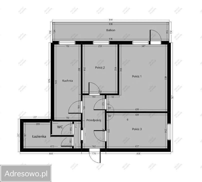 Mieszkanie 3-pokojowe Katowice os. Tysiąclecia, ul. Ułańska. Zdjęcie 17