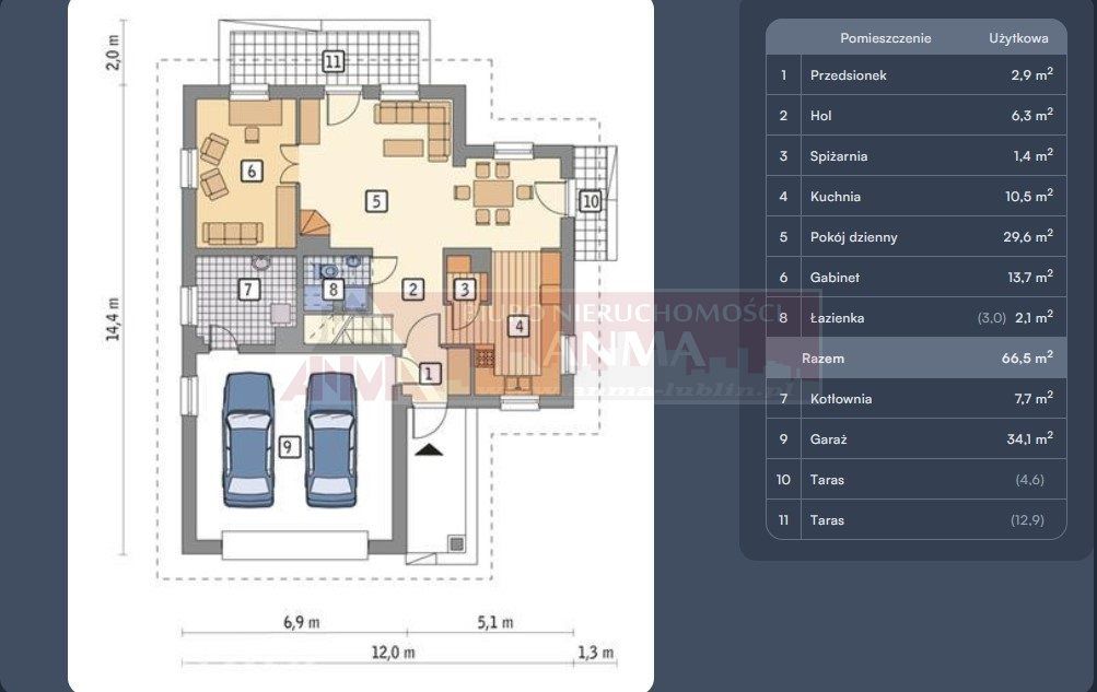 dom wolnostojący, 6 pokoi Żory Rowień, ul. Tęczowa. Zdjęcie 13