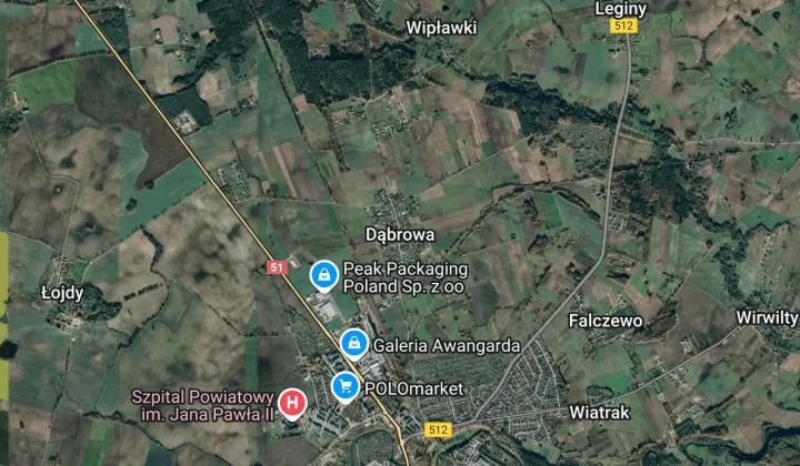 Działka rolno-budowlana Dąbrowa