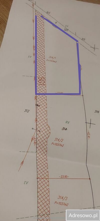 Działka budowlana Glina. Zdjęcie 3