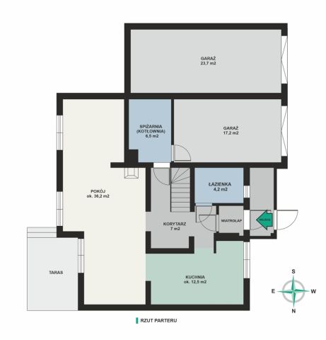 dom wolnostojący, 5 pokoi Szczecinek, ul. Cypriana Kamila Norwida. Zdjęcie 48