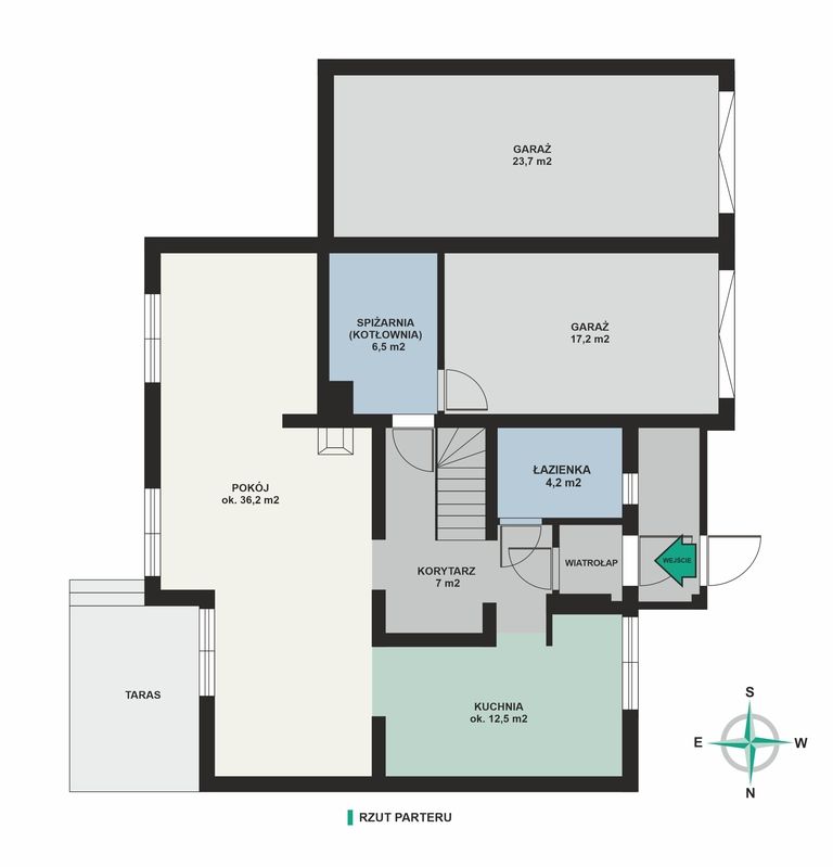 dom wolnostojący, 5 pokoi Szczecinek, ul. Cypriana Kamila Norwida. Zdjęcie 48