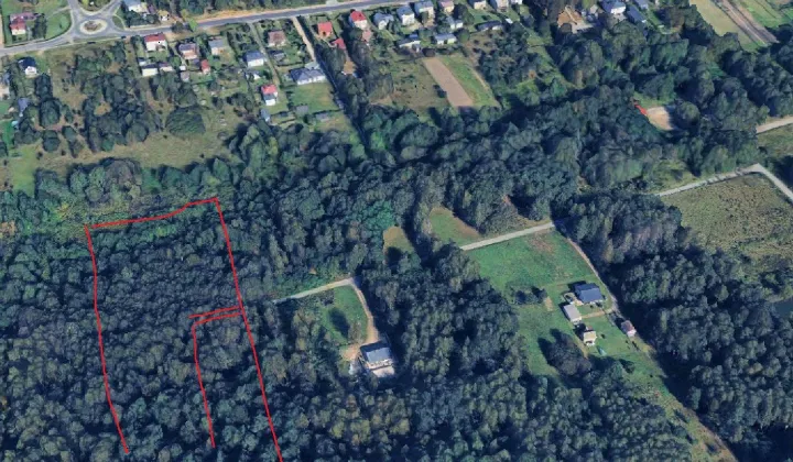 Działka inwestycyjna Rększowice, ul. Górska