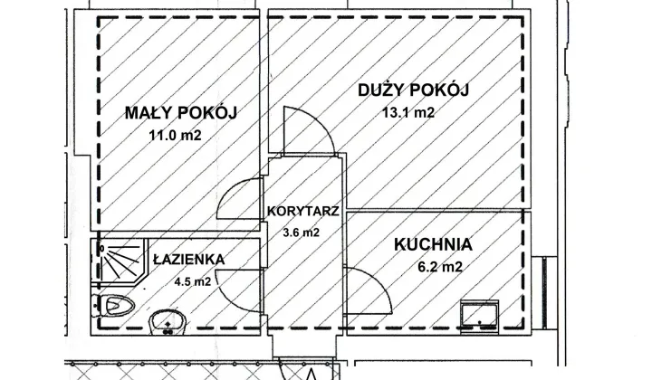 Mieszkanie 2-pokojowe Złotów