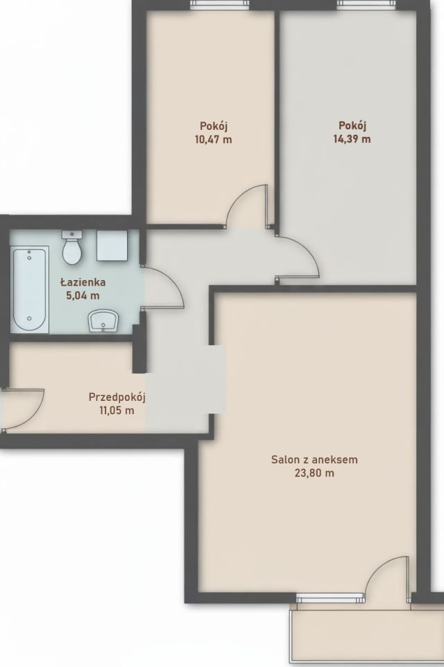 Mieszkanie 3-pokojowe Bartąg, ul. Tęczowy Las. Zdjęcie 25