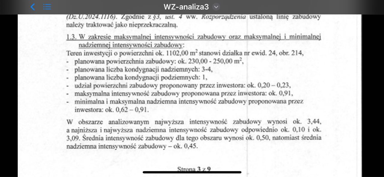 Działka inwestycyjna Rzeszów, ul. Niżańska. Zdjęcie 6