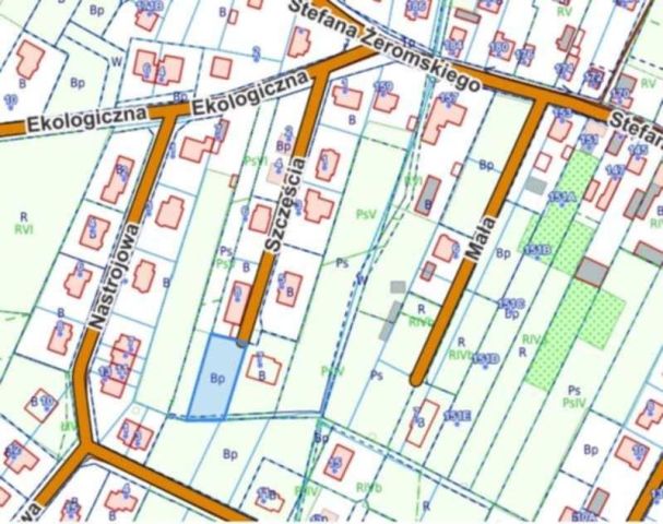 Działka budowlana Słupno, ul. Szczęścia. Zdjęcie 1