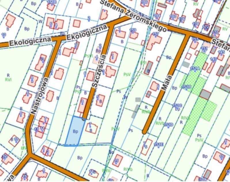 Działka budowlana Słupno, ul. Szczęścia