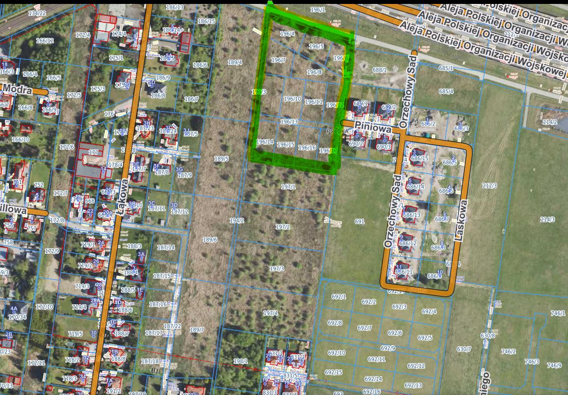 Działka budowlana Opacz-Kolonia, ul. Łąkowa. Zdjęcie 2