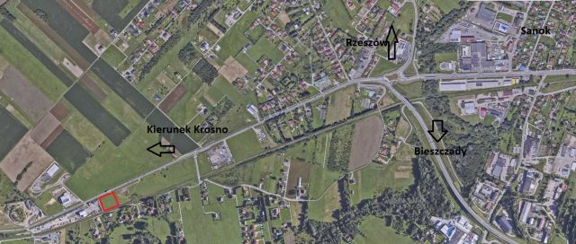 Działka inwestycyjna Zabłotce, DK28 Sanok. Zdjęcie 16