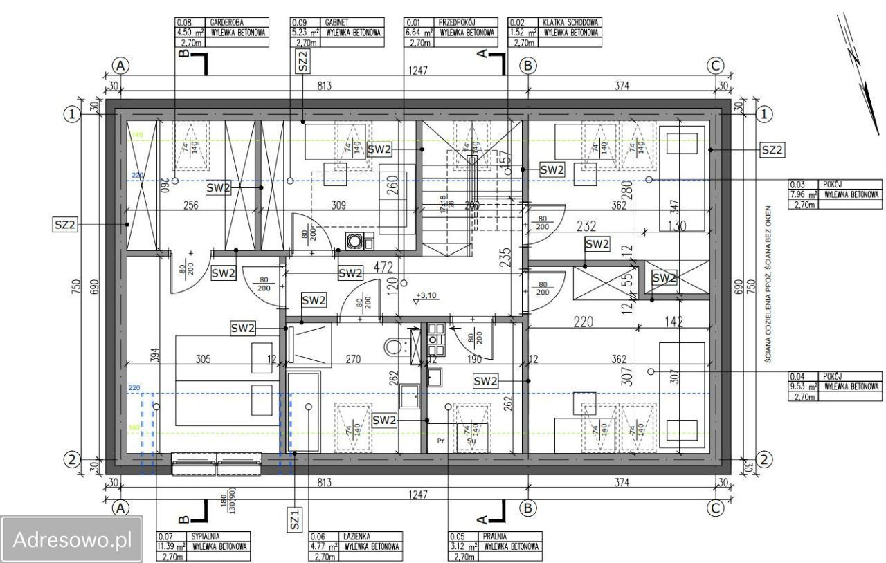 dom wolnostojący, 5 pokoi Wysoki Kościół, ul. Parkowa. Zdjęcie 14