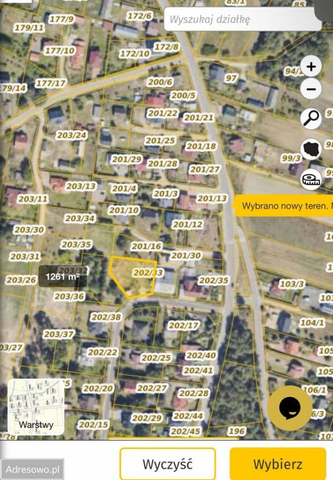 Działka budowlana Białobiel, ul. Przemysłowa. Zdjęcie 3