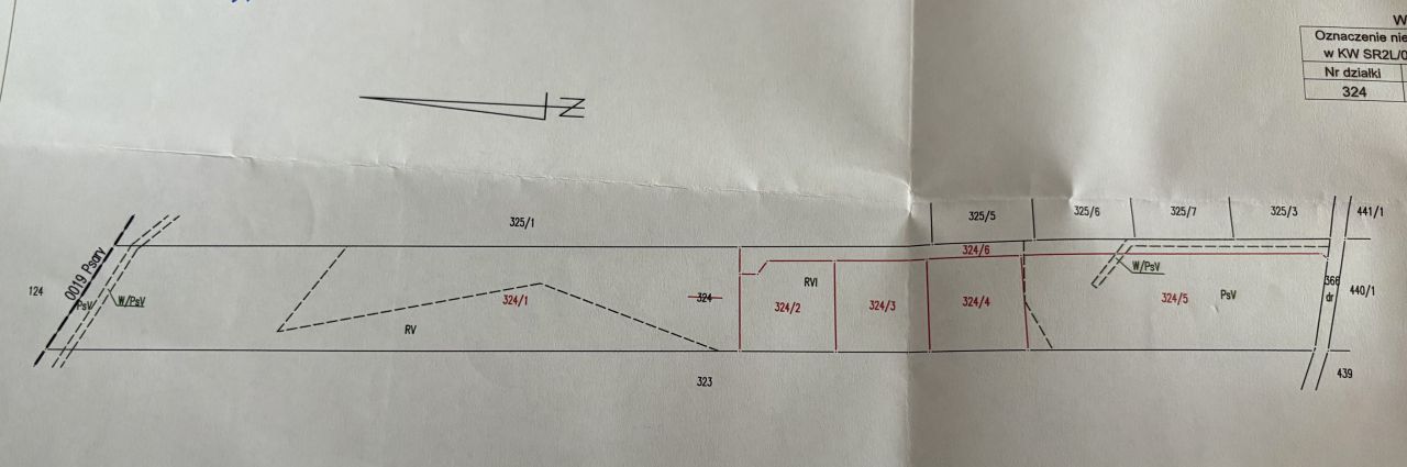 Działka budowlana Stefanów. Zdjęcie 3