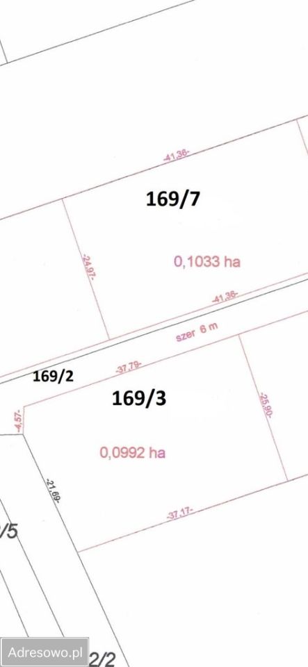 Działka rolno-budowlana Chrzanowo, ul. Dębowa