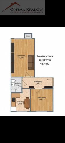 Mieszkanie 2-pokojowe Myślenice, os. Tysiąclecia. Zdjęcie 8