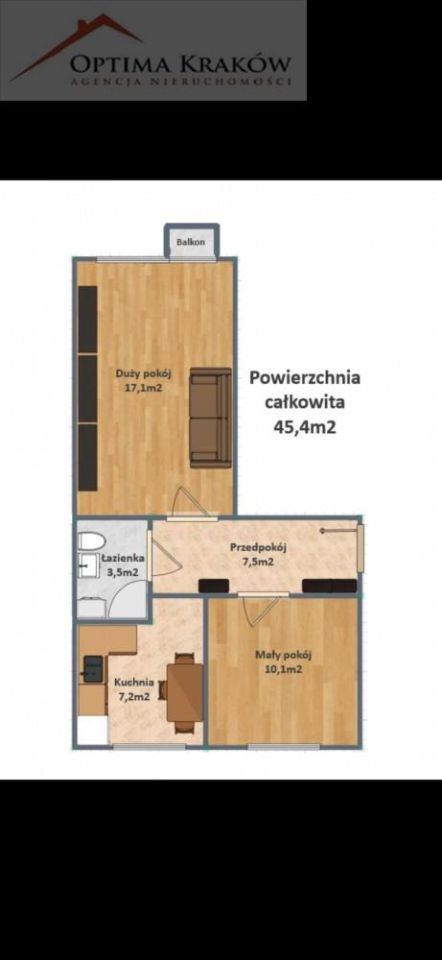 Mieszkanie 2-pokojowe Myślenice, os. Tysiąclecia. Zdjęcie 8