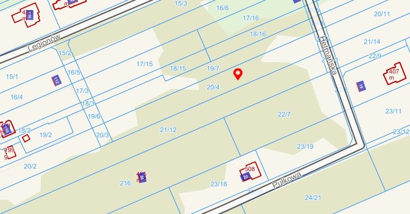 Działka leśna Kady, ul. Hetmańska. Zdjęcie 2