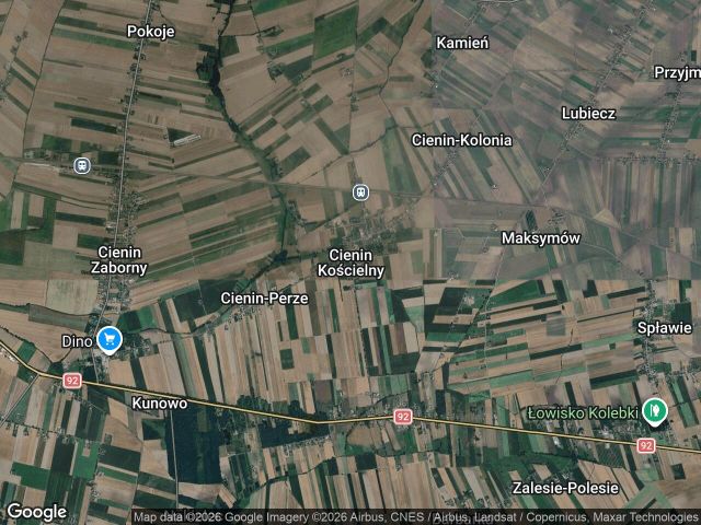 Działka rolno-budowlana Cienin Kościelny. Zdjęcie 1