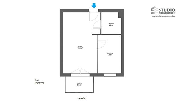 Mieszkanie 2-pokojowe Kraków Czyżyny, ul. Sołtysowska. Zdjęcie 5